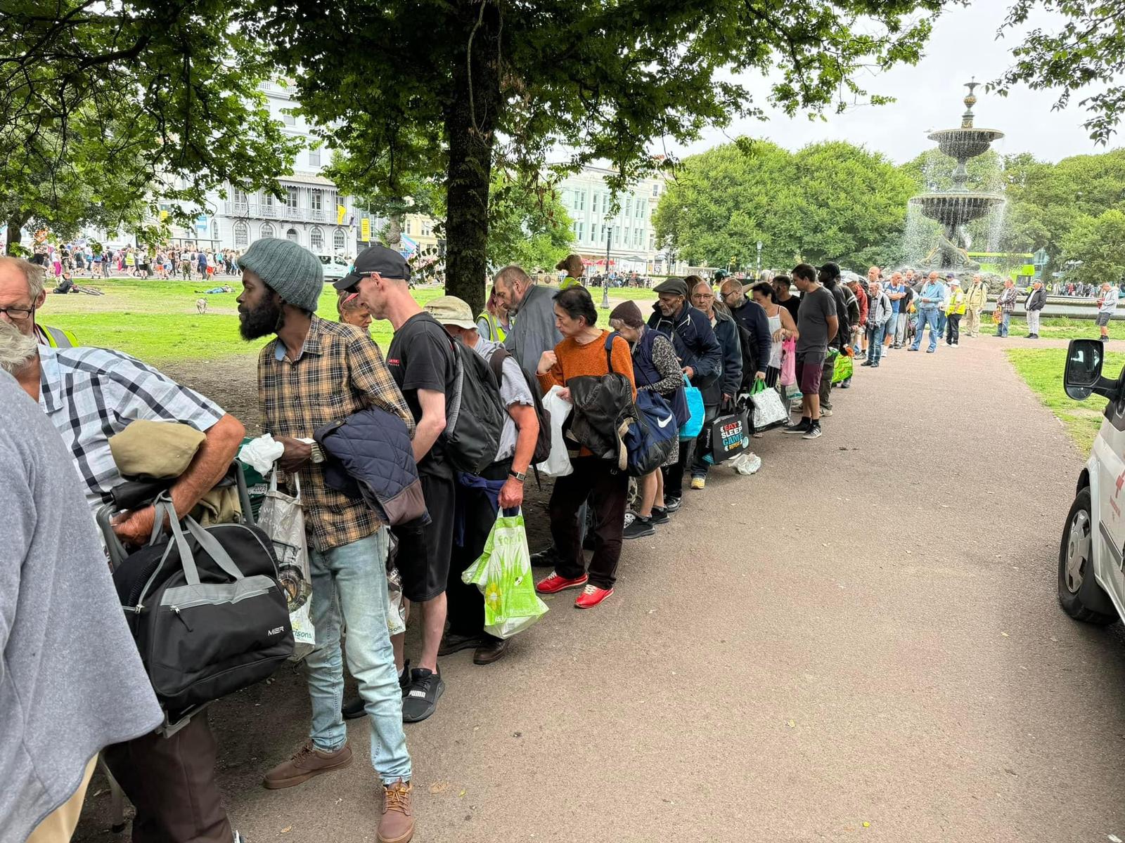 Sussex Homeless Support outreach in Brighton