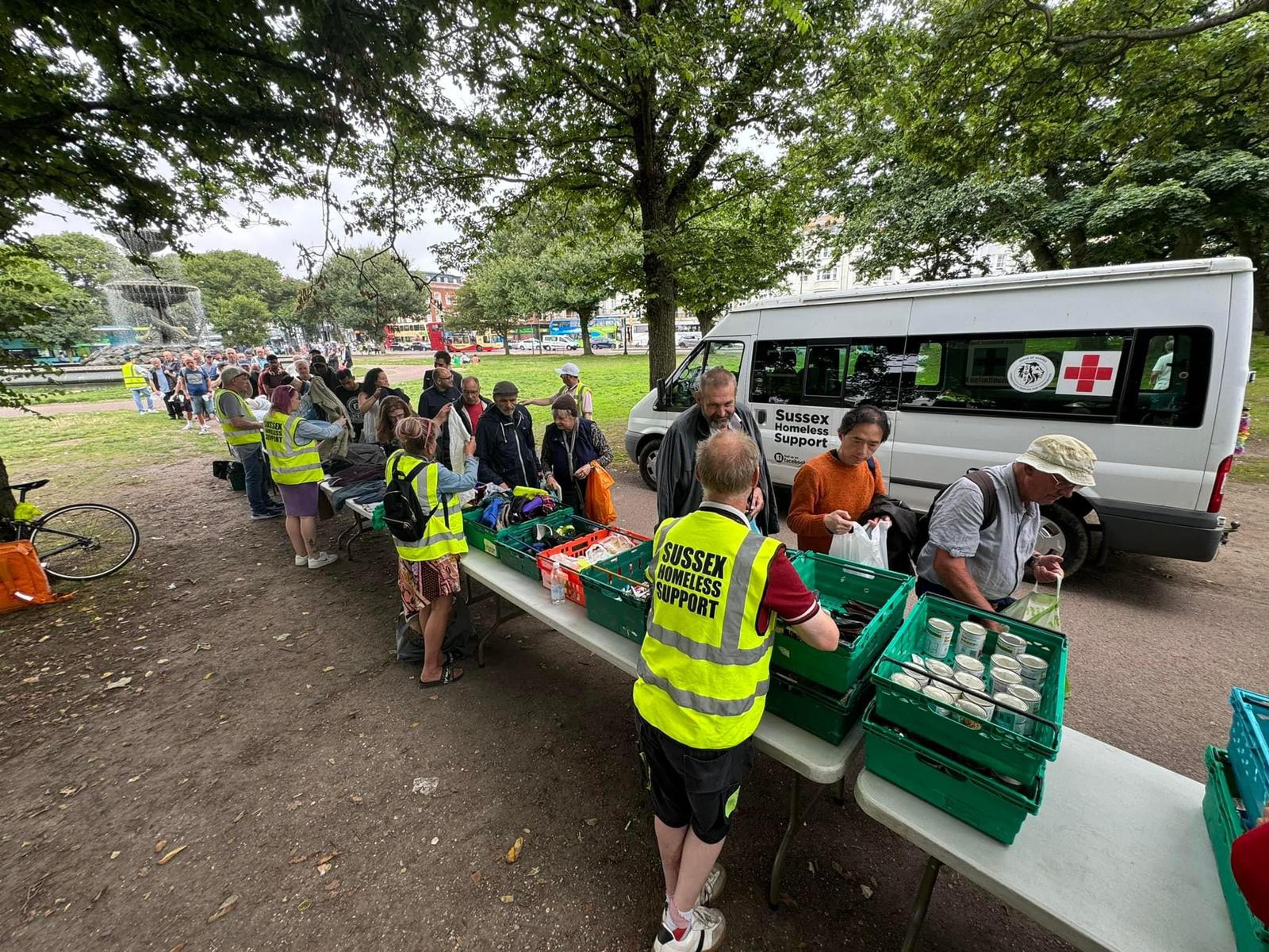 Sussex Homeless Support volunteers