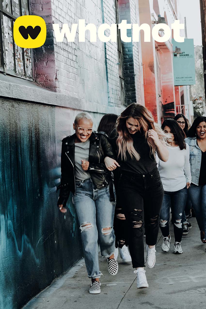 People walking together